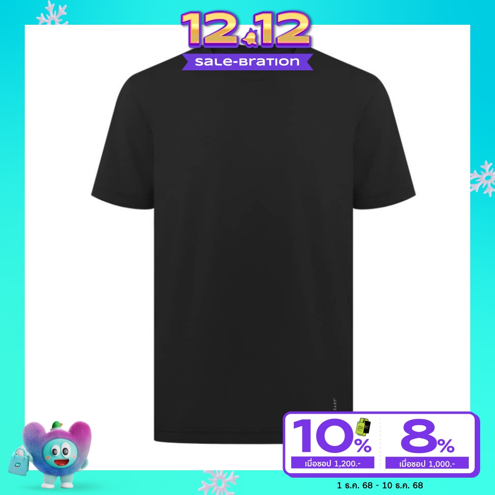 จีคิว อีซี่ เสื้อยืดดับกลิ่น สีดำ ไซส์ L