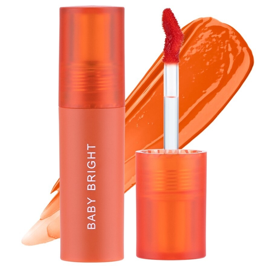 Baby Bright Mask Friendly Lip Tint 2.5g. 04 Bearing Orange