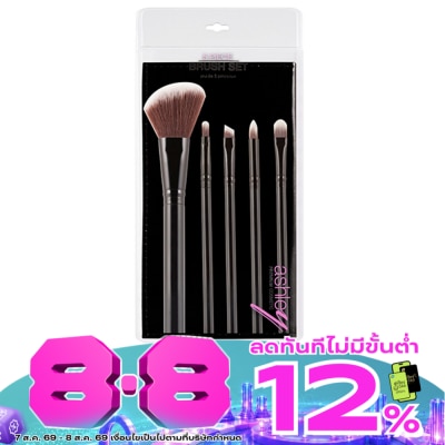 Ashley - Ashley Material Brush Set 5Pcs 02 Black image