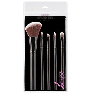 Ashley Ashley Material Brush Set 5Pcs 02 Black