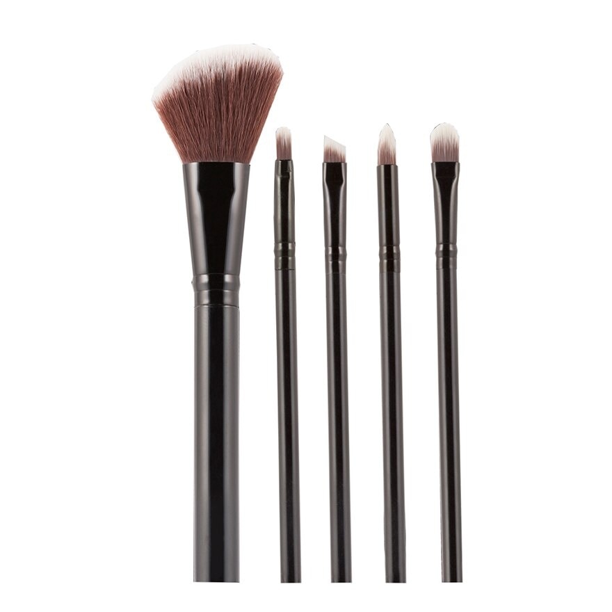 Ashley Material Brush Set 5Pcs 02 Black