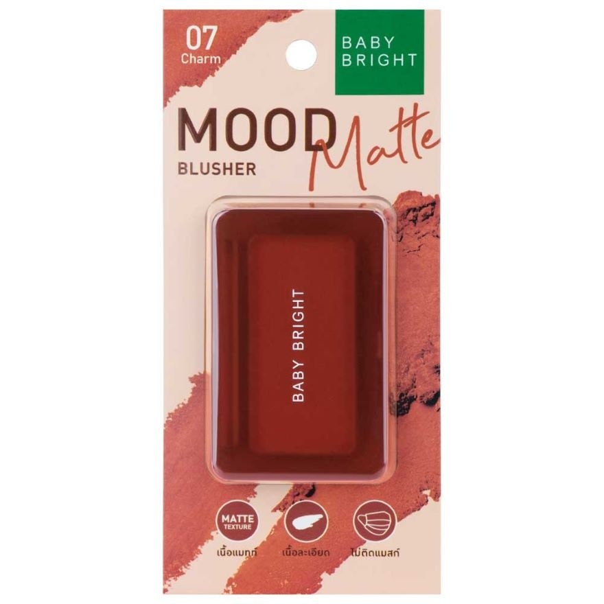 Baby Bright Mood Matte Blusher 4.5g. 07 Charm