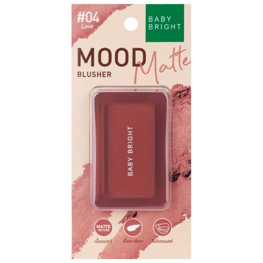 Baby Bright Mood Matte Blusher 4.5g. 04 Love