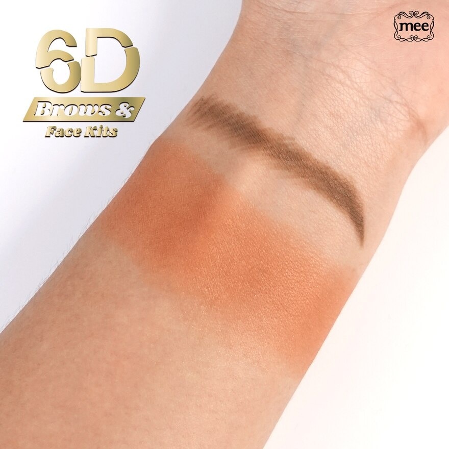 Mee 6D Brows  Face Kits 0.05g.+3g.01 Espresso