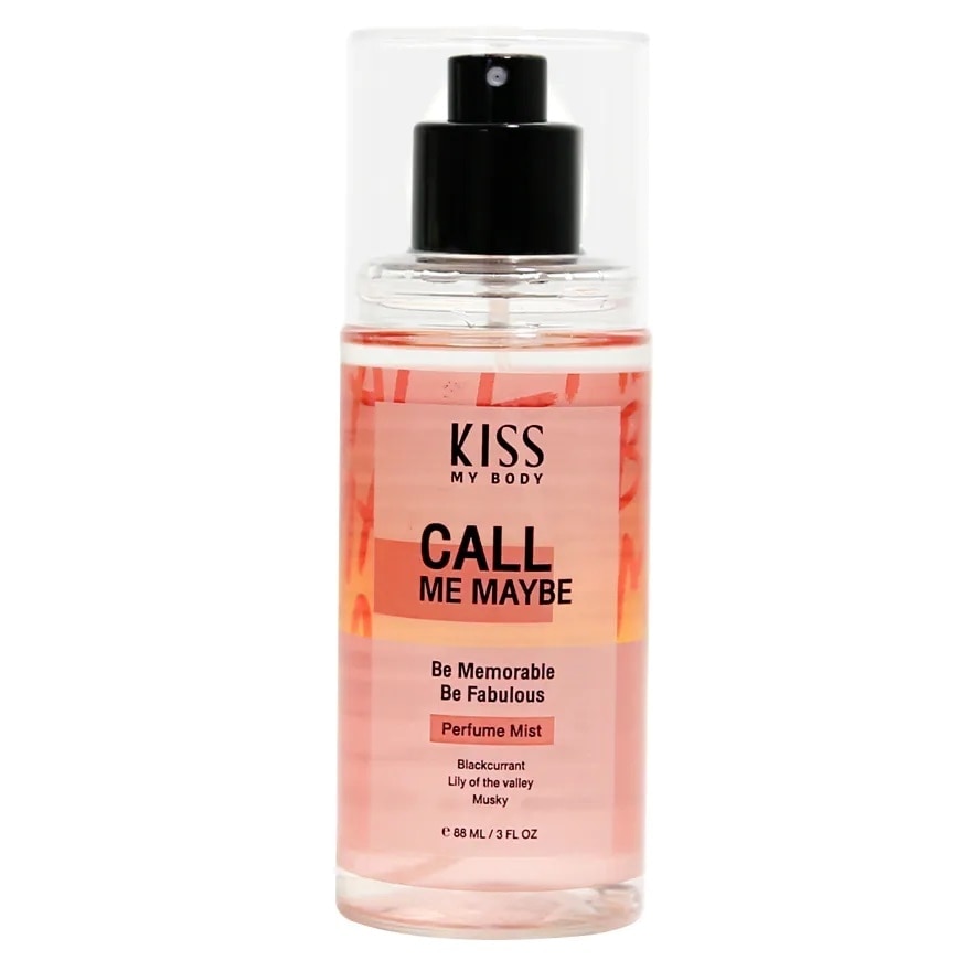 Kiss My Body Perfume Mist Call Me Maybe 88 Ml. สเปรย์น้ำหอม