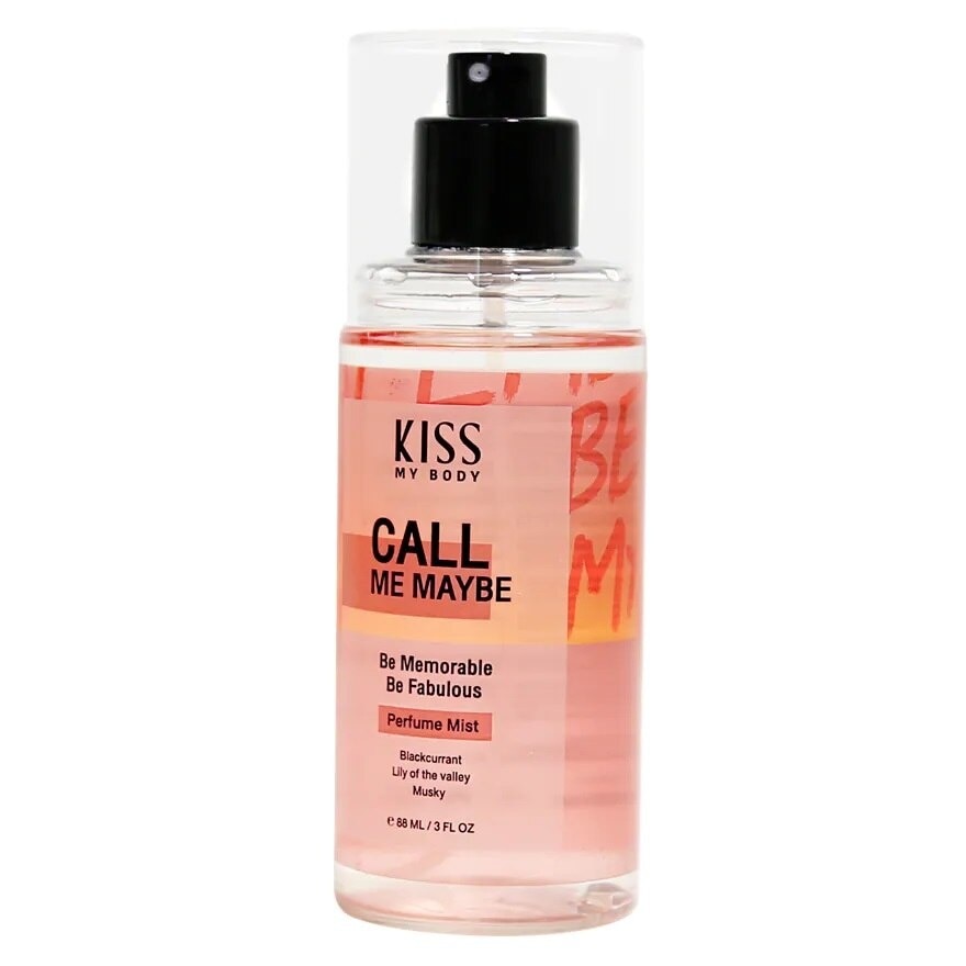 Kiss My Body Perfume Mist Call Me Maybe 88 Ml. สเปรย์น้ำหอม