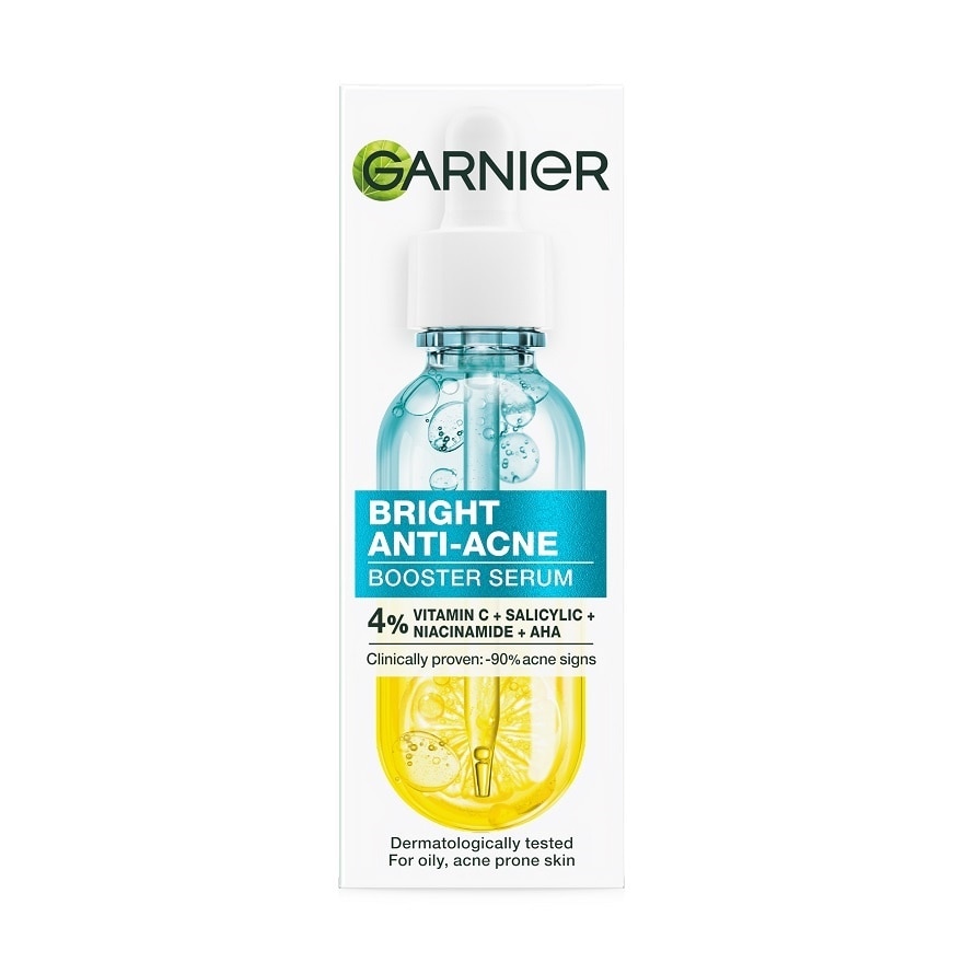 Garnier Bright Anti-Acne Booster Serum 30 Ml.