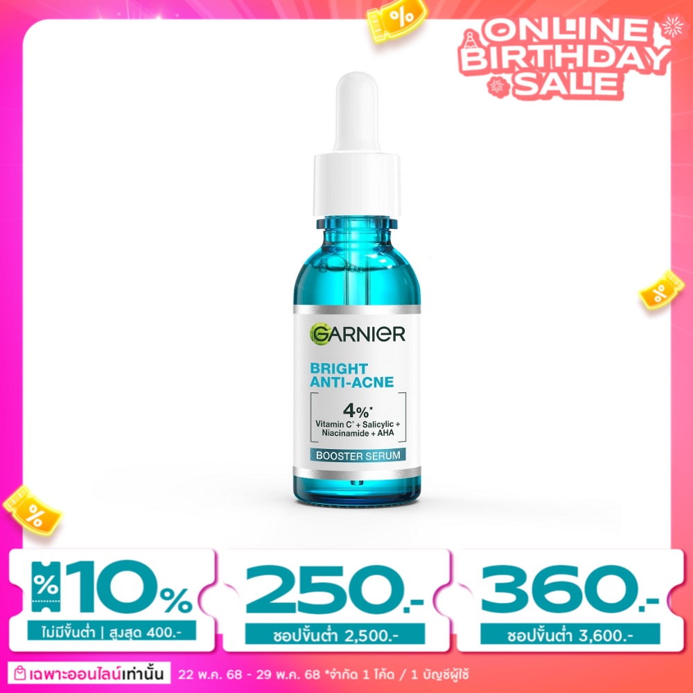 Garnier Garnier Bright Anti-Acne Booster Serum 30 Ml.