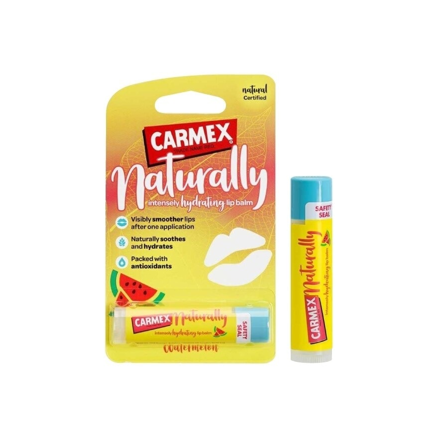 Carmex Naturally Lip Blam Watermelon 4.25 G. บำรุงฝีปาก ลิปบาล์ม