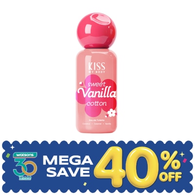 Kiss My Body - Kiss My Body Eau De Toilette Sweet Vanilla Cotton 80 Ml. image