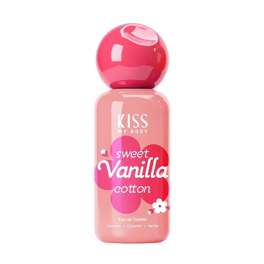 Kiss My Body Eau De Toilette Sweet Vanilla Cotton 80 Ml.
