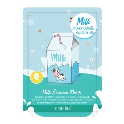 Myu-Nique Myu-Nique Milk Essence Mask 1'S มาสก์หน้า