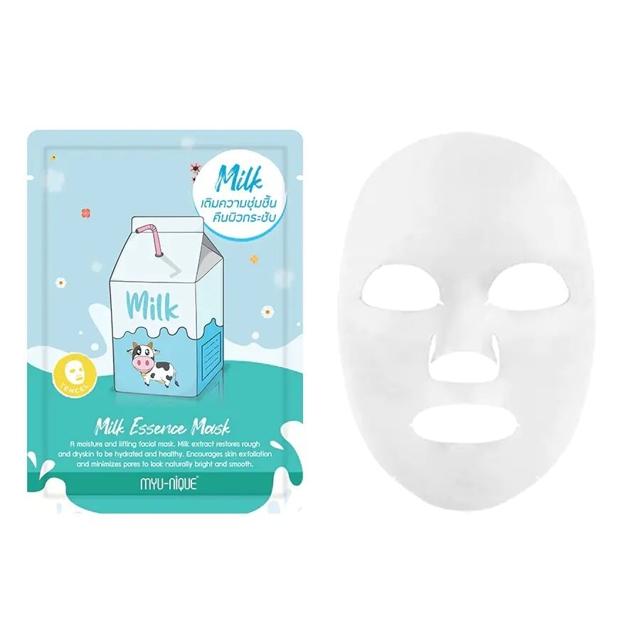 Myu-Nique Milk Essence Mask 1'S มาสก์หน้า