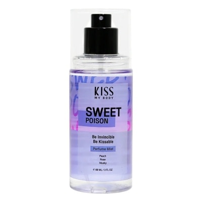 Kiss My Body Kiss My Body Perfume Mist Sweet Poison 88 Ml. สเปรย์น้ำหอม