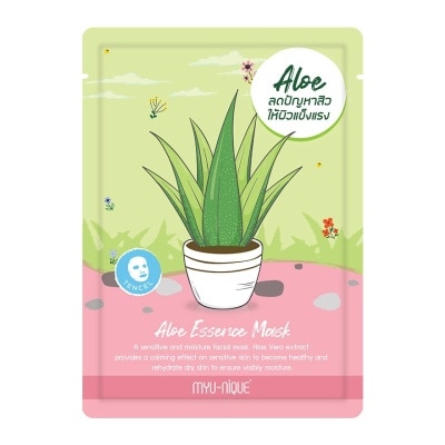 Myu-Nique Myu-Nique Aloe Essence Mask 1'S มาสก์หน้า