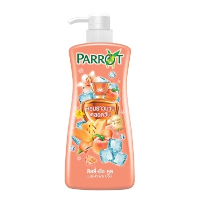 Parrot Parrot Shower Cream Lily Peach Cool 450 Ml. เย็นสดชื่น