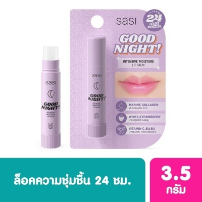 Sasi Sasi Good Night Intensive Moisture Lip Balm 3.9g.