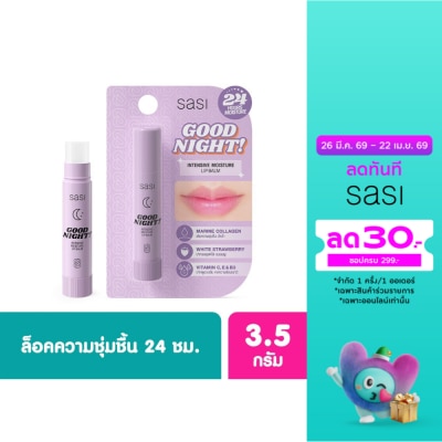 Sasi - Sasi Good Night Intensive Moisture Lip Balm 3.9g.