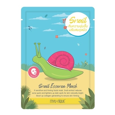 Myu-Nique Myu-Nique Snail Essence Mask 1'S มาร์คหน้า