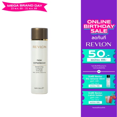 Revlon - เรฟลอน นิว คอมเพล็กชั่น บาลานซ์ซิ่ง ซอฟเทนเนอร์ โทนเนอร์ 150มล.