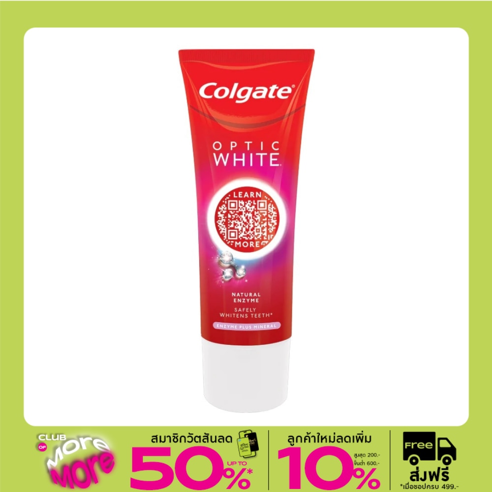 Colgate Colgate Toothpaste Optic White Enzyme Plus Mineral 80 G.