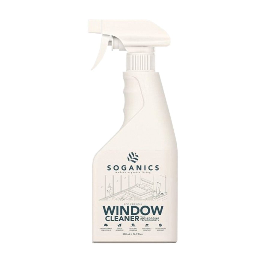 SOGANICS Window Cleaner - Fragrance-Free 500mL