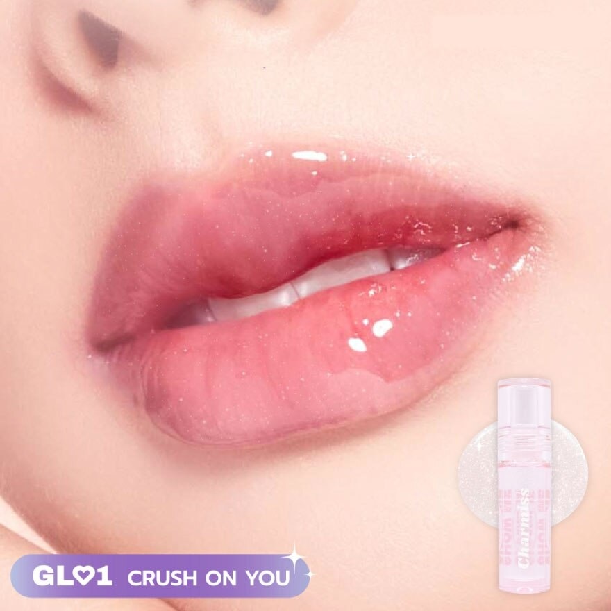 Charmiss Show Me Your Love Glitter Lip Gloss 2.5g. GL01 Crush On You