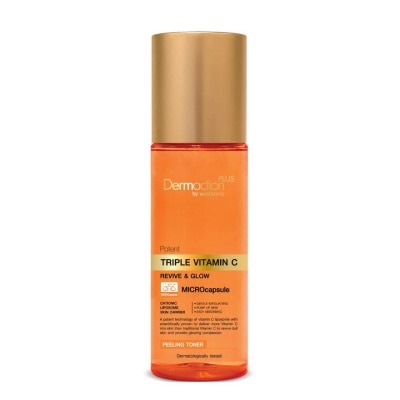 Dermaction Plus by Watsons Dermaction Plus by Watsons Potent Triple Vitamin C Peeling Toner 100ml