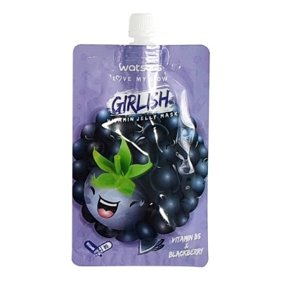 Watsons Watsons Girlish Vitamin Jelly Mask B5 and Blackberry