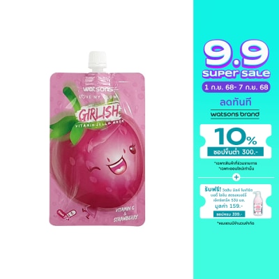 Watsons Watsons Girlish Vitamin Jelly Mask Vitamin C and Strawberry