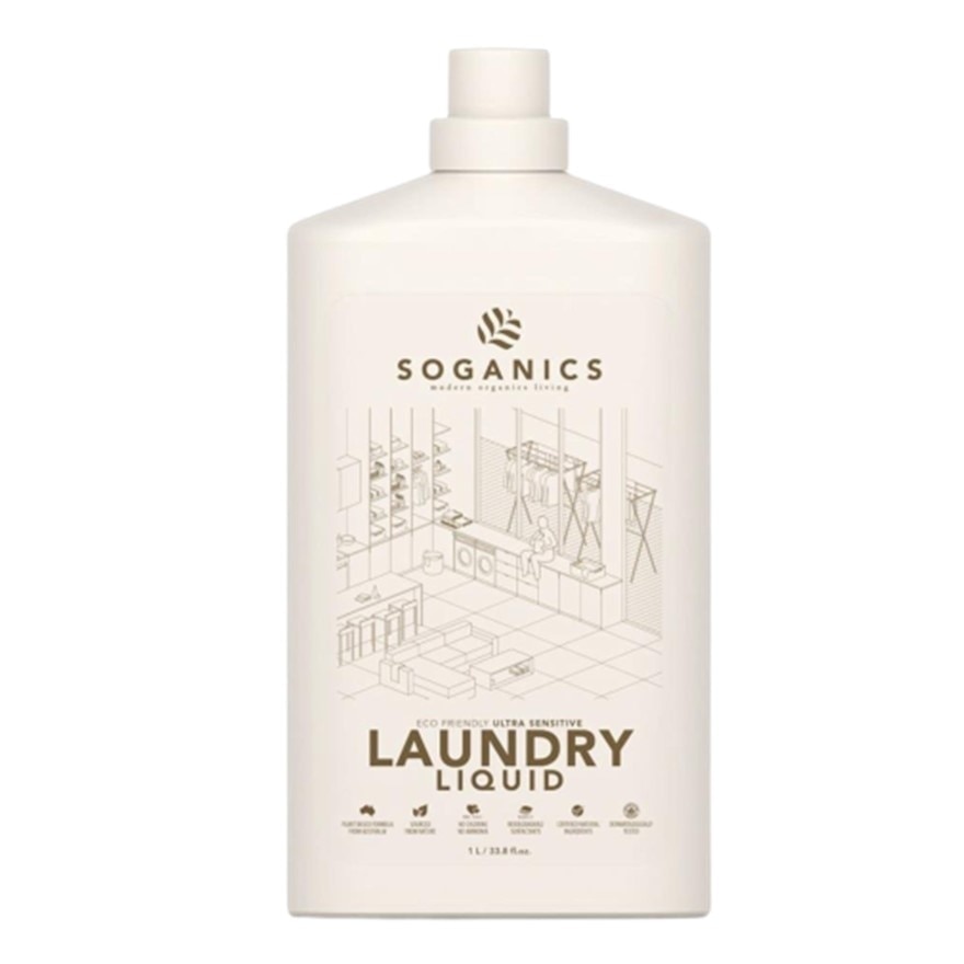 SOGANICS Laundry Liquid - Eucalyptus 1L image