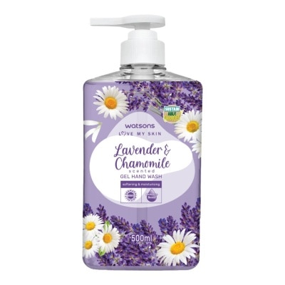 Watsons Watsons Love My Skin Lavender  Chamomile Scented Gel Hand Wash 500ml.