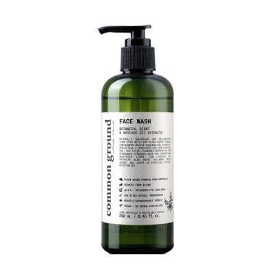 Common Ground Common Ground Face Wash Botanical Scent  Avocado Oil Extract 250 ml.