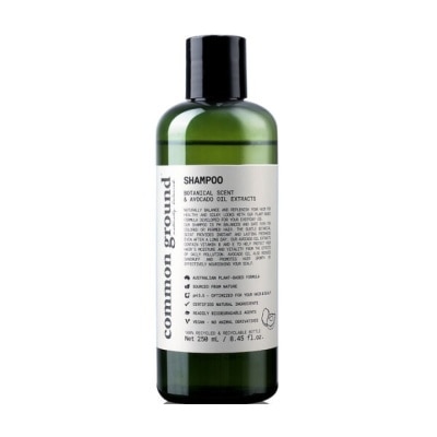 Common Ground Common Ground Naturally Balanced  Replenished Shampoo 250 ml. Botanical Scent  Avocad