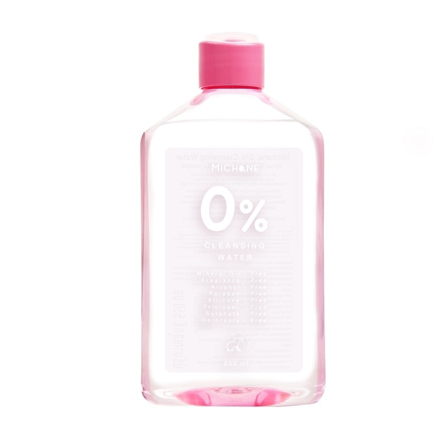 Michane 0 Cleansing Water 550 Ml. คลีนซิ่ง เช็ดเครื่องสำอาง ล้างเครื่องสำอาง image