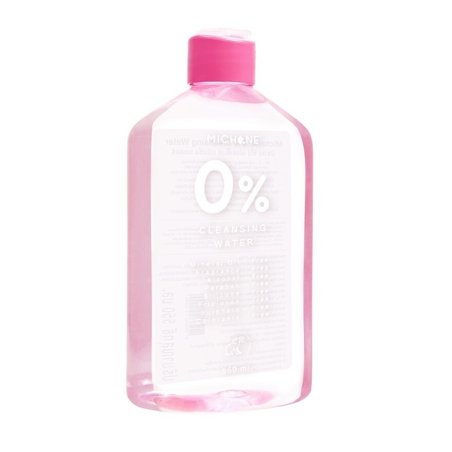 Michane 0 Cleansing Water 550 Ml. คลีนซิ่ง เช็ดเครื่องสำอาง ล้างเครื่องสำอาง