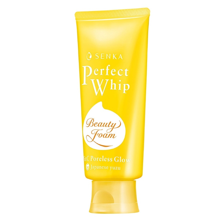 Senka Perfect Whip Vit C Poreless Glow 100 G. วิปโฟมล้างหน้า