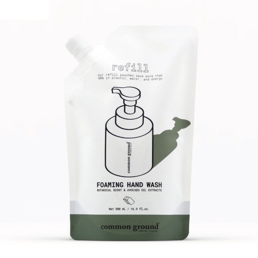 Common Ground Foaming Hand Wash (Refill) 500 ml.