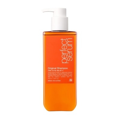 Miseenscene Mise En Scene Shampoo Perfect Serum Original 530 Ml. ฟื้นบำรุงผมแห้งเสียและแตกปลาย