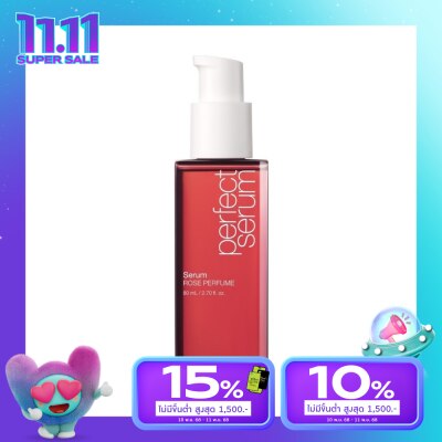 Miseenscene มีส ออง แซน เพอร์เฟ็ค เซรั่ม โรส เพอร์ฟูม 80 มล. เซรั่มบำรุงผม ผมแห้ง ชี้ฟู