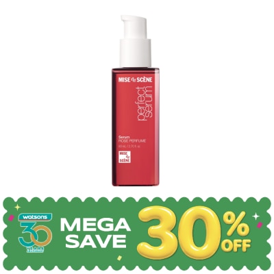 Miseenscene - Mise En Scene Perfect Serum Rose Perfume 80 Ml. เซรั่มบำรุงผม ผมแห้ง ชี้ฟู ไร้น้ำหนัก image