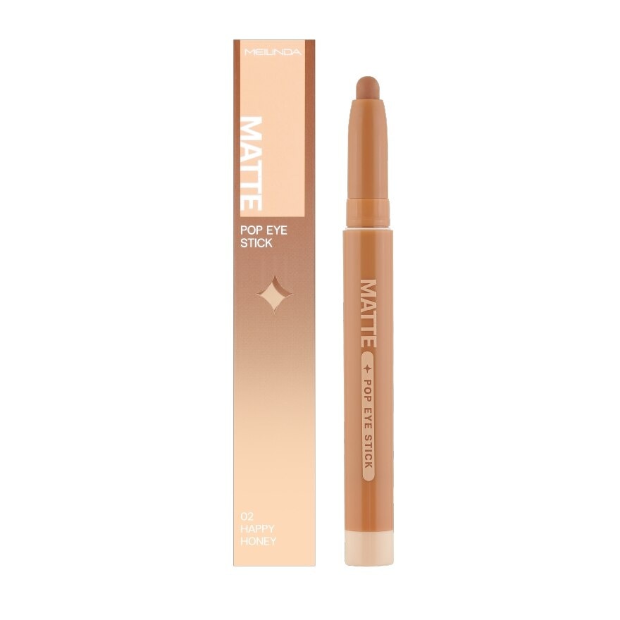 Meilinda Matte Pop Eye Stick 1.5g. 02 Happy Honey