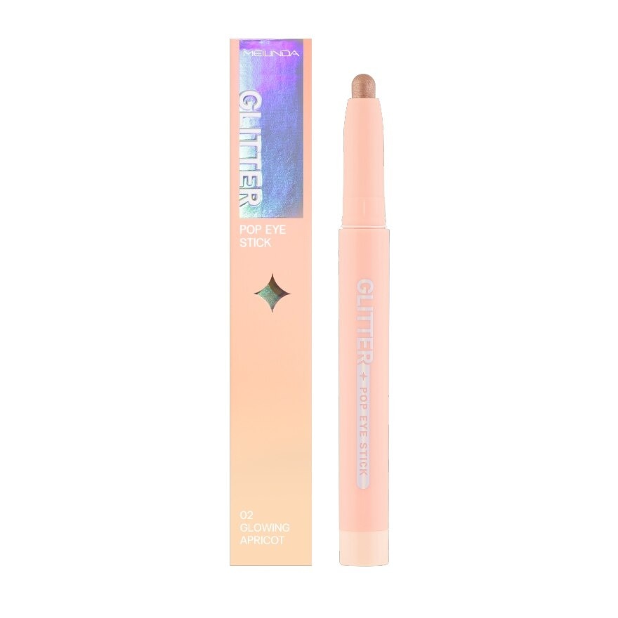 Meilinda Glitter Pop Eye Stick1.5g. 02 Glowing