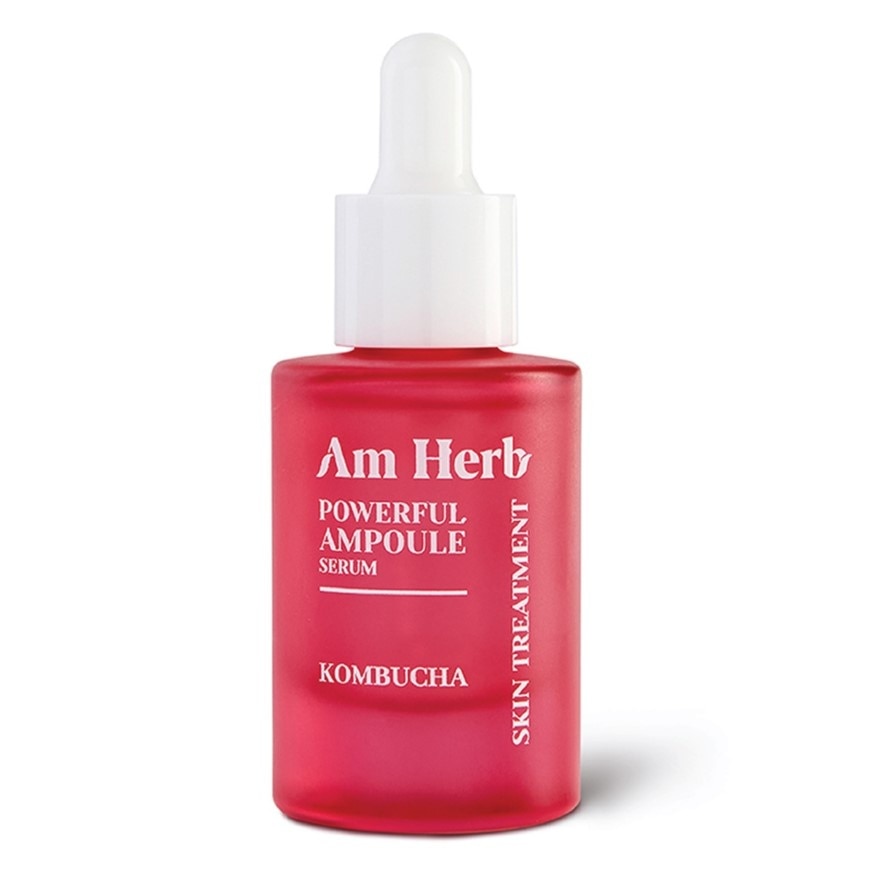 Am Herb Powerful Kombucha Skin Treatment Ampoule Serum 20 ml.