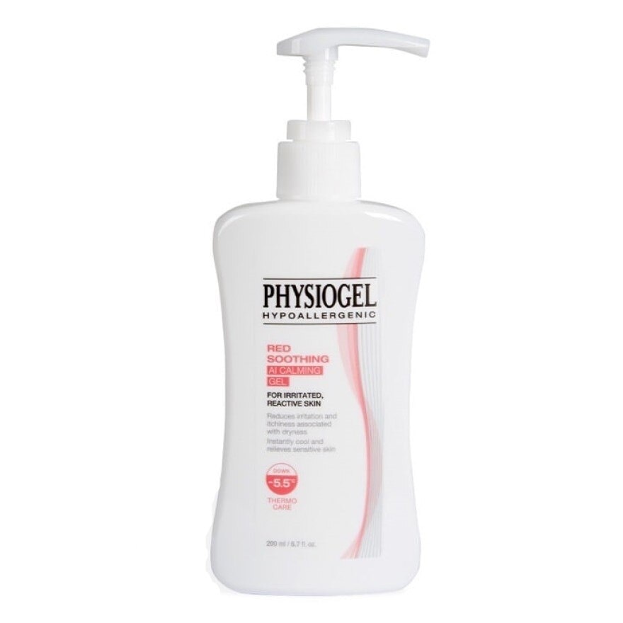 Physiogel Red Soothing AI Calming Gel 200 ml. Gel for irritated and reactive skin