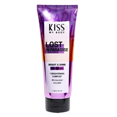 Kiss My Body Kiss My Body Bright  Shine Perfume Lotion Lost In Paradise 226 G. โลชั่นน้ำหอม