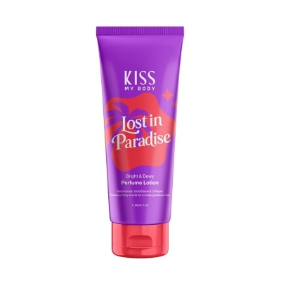 Kiss My Body - คิส มาย บอดี้ ไบร์ท แอนด์ ดิวอี้ เพอร์ฟูม โลชั่น ลอสต์ อิน พาราไดซ์ 200 กรัม