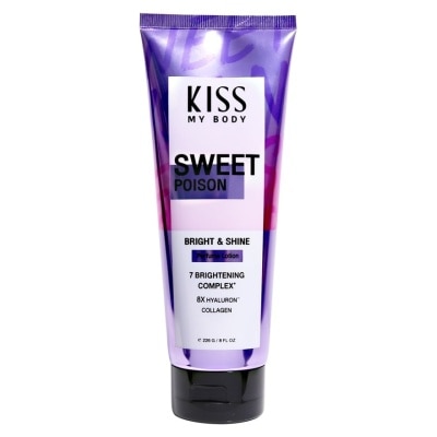 Kiss My Body Kiss My Body Bright  Shine Perfume Lotion Sweet Poison 226 G. โลชั่นน้ำหอม