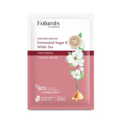 Naturals by Watsons Naturals by Watsons True Natural Fermented Sugar  White Tea Youthing Facial Mask 1she