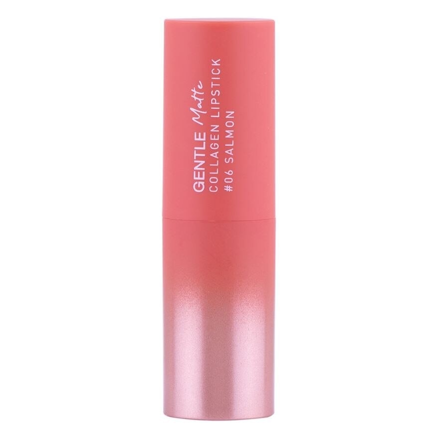 Baby Bright Gentle Matte Collagen Lipstick 3.7g. 06 Salmon